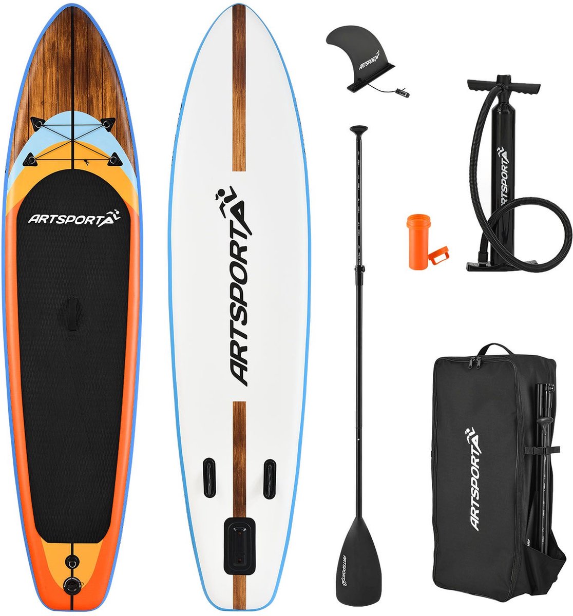 Opblaasbaar SUP Board - Beach Rocker - Incl. toebehoren