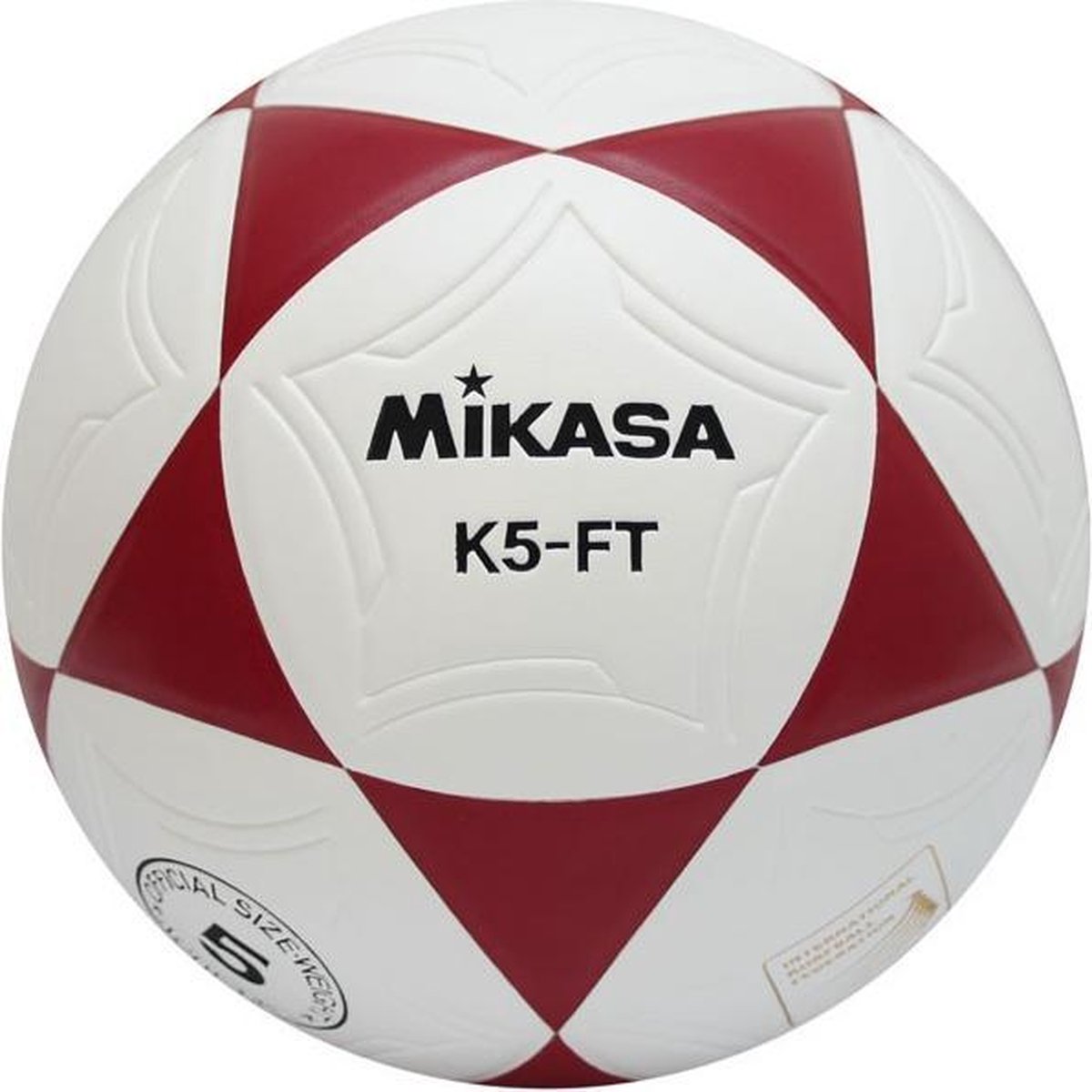 Mikasa K5-FT Korfbal - Korfballen - rood/wit