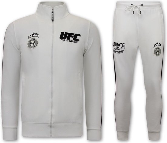 Mannen Joggingspak - UFC Ultimate Championship - Wit