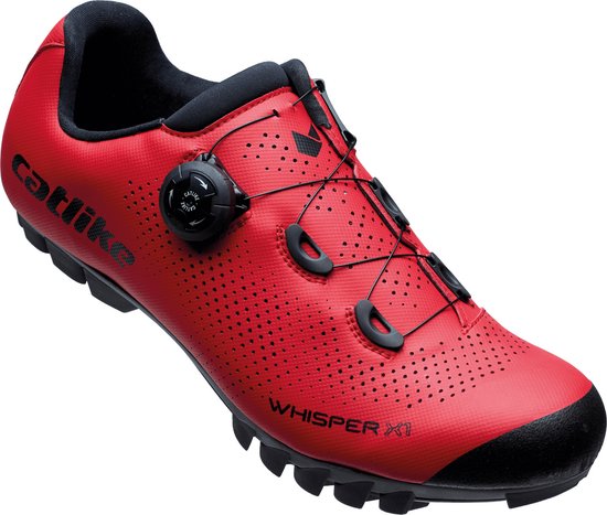 Catlike Schoenen Whisper X1 MTB Nylon maat 46 rood