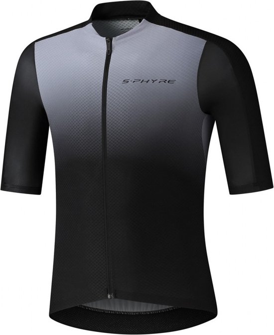 Shimano S-PHYRE Fietsshirt Korte Mouwen Flash Grijs-XXL