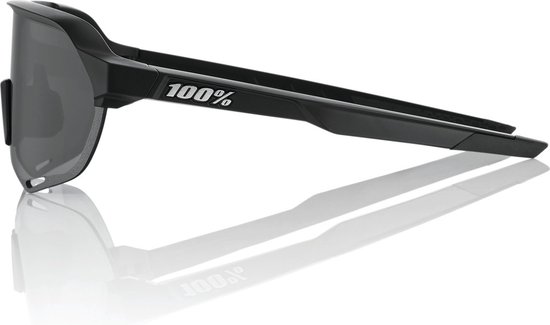 100% S2 - Soft Tact Black - Smoke Lens