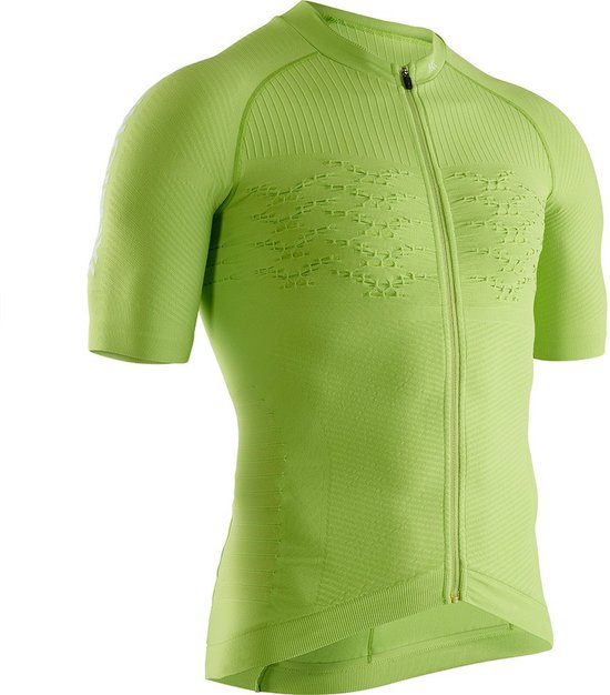 X-BIONIC Effektor G2 Korte Mouwen Fietsshirt Heren - Effektor Green / Arctic White - L