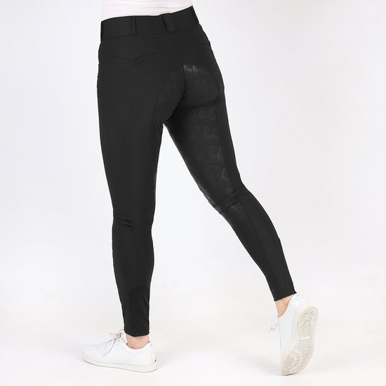 Horka Rijbroek Kiana Full Grip Zwart - 34