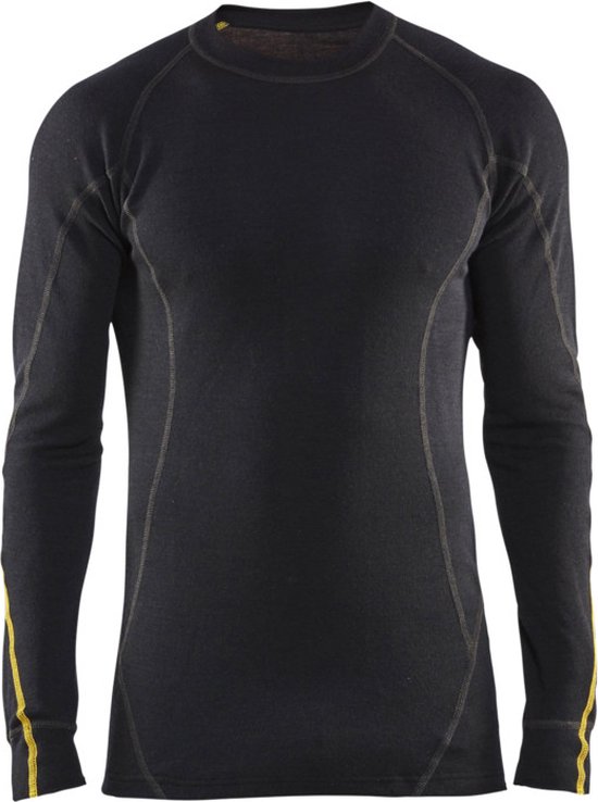 Blaklader FR Onderhemd 78% merino 4794-1075 - Zwart - XXL