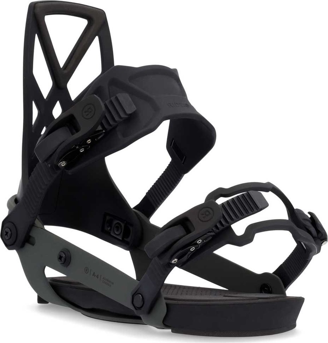 Ride A-4 Snowboard Bindingen Zwart L