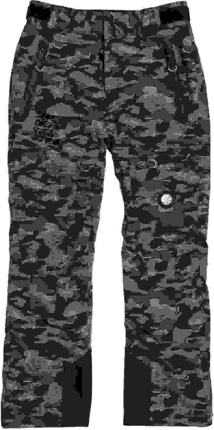 Super Dry Pro Racer Rescue Pnt heren skibroek grijs dessin