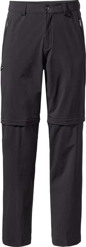 Vaude Men's Farley Stretch ZO Pants II - Outdoorbroek - Heren - Afritsbaar - Zwart - Maat 52