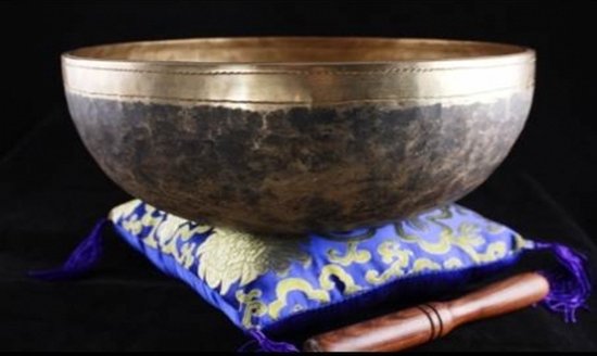 Klankschaal Chaken - 26-28cm - 2300-2400gr - Brons