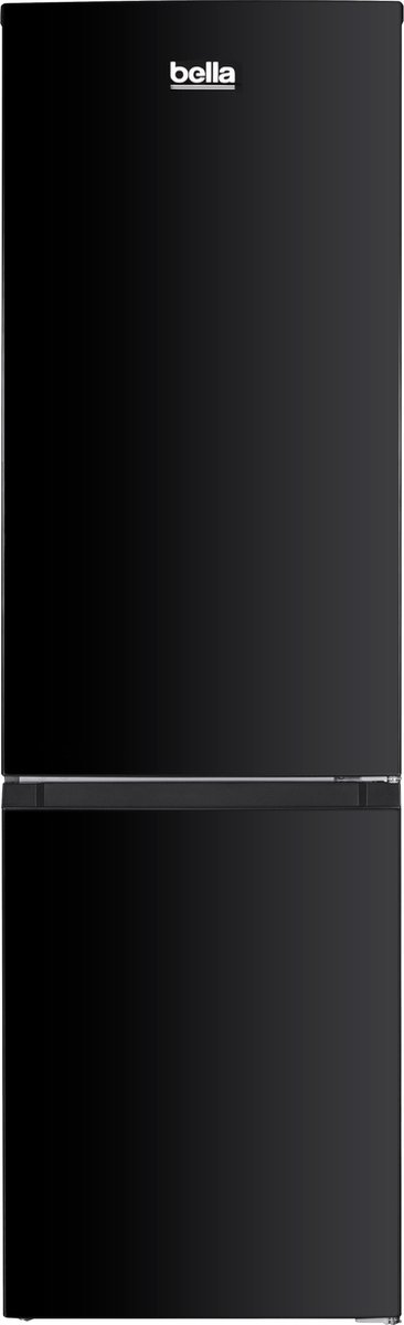 Bella BKGC255.1BE - Koel-vriescombinatie - 253 Liter - No Frost - 40dB - Zwart