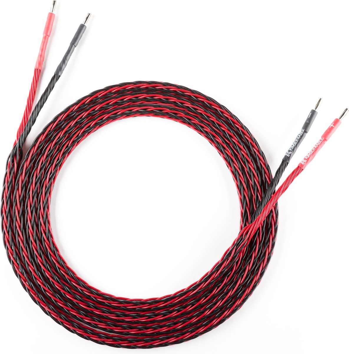 Kimber Kable | 8PR Varistrand | Luidsprekerkabel | Zuurstofvrij koper | Polyethylen | SBAN Banaanpluggen | Set 2 x 3 meter
