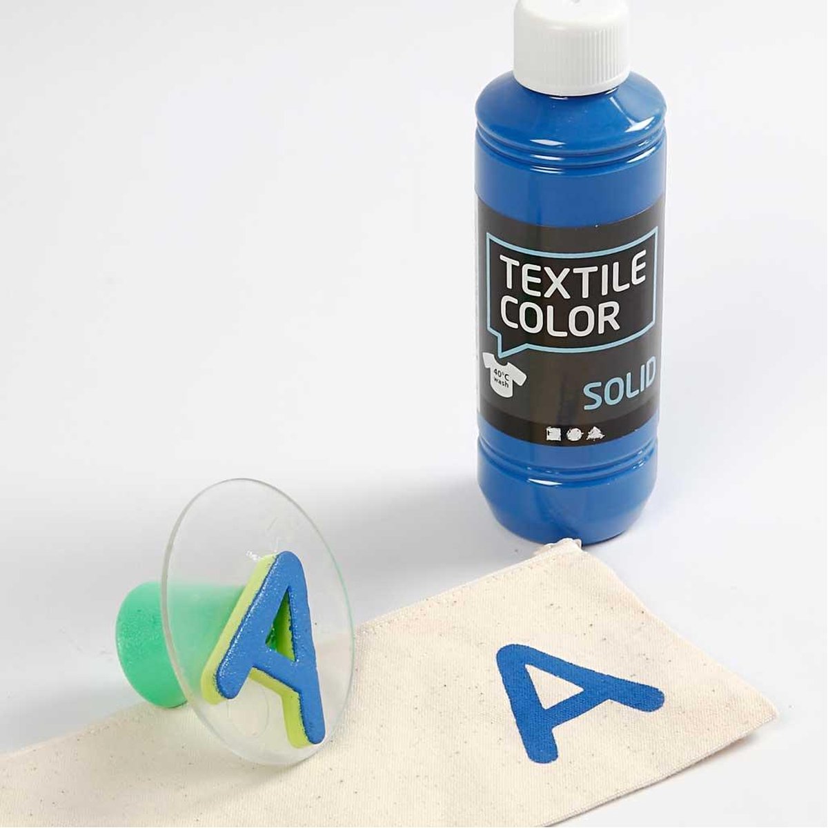 Textile Color, dekkend, diverse kleuren, 12x250 ml/ 1 doos