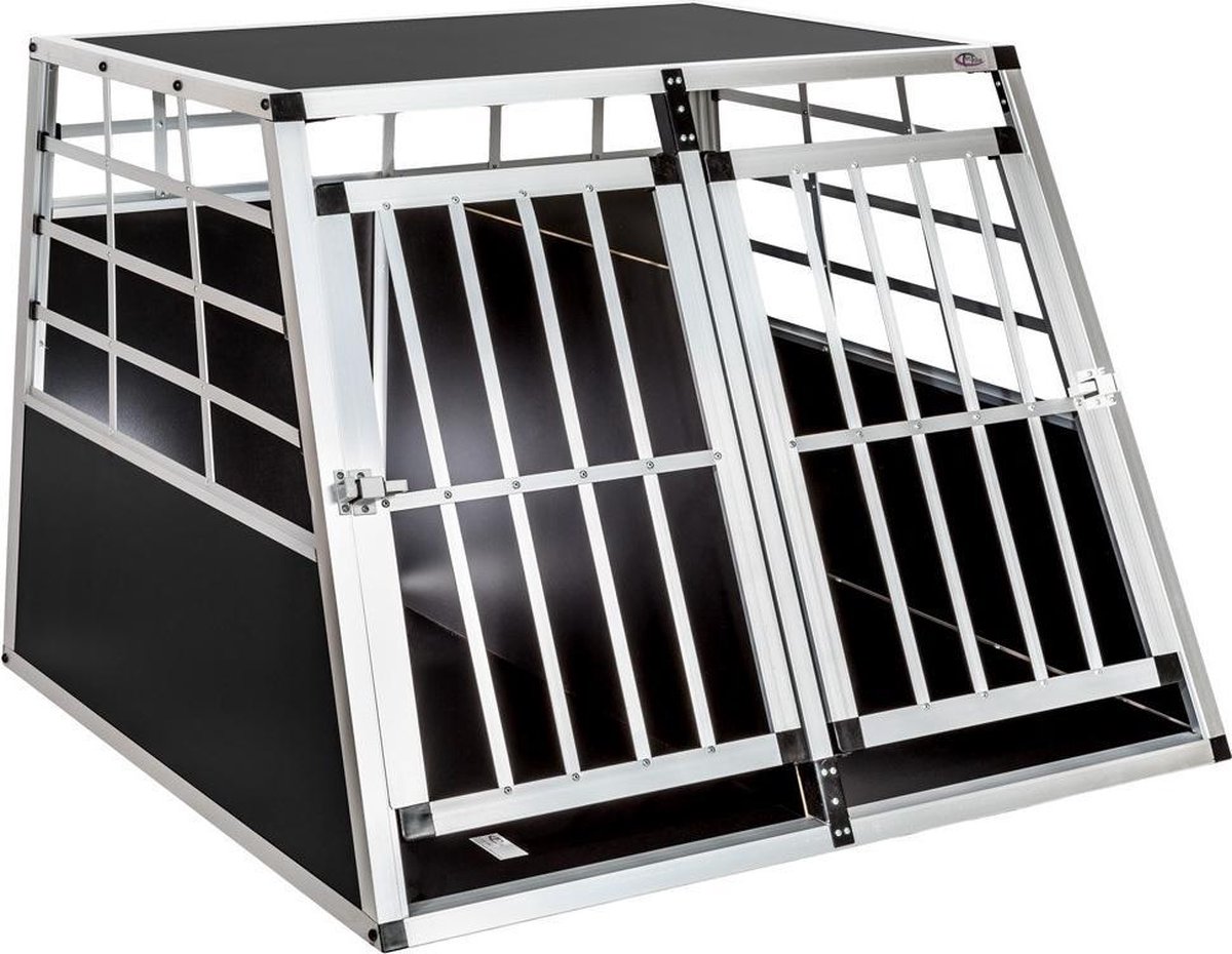 Transportbox - honden auto + scheidingswand - 400652