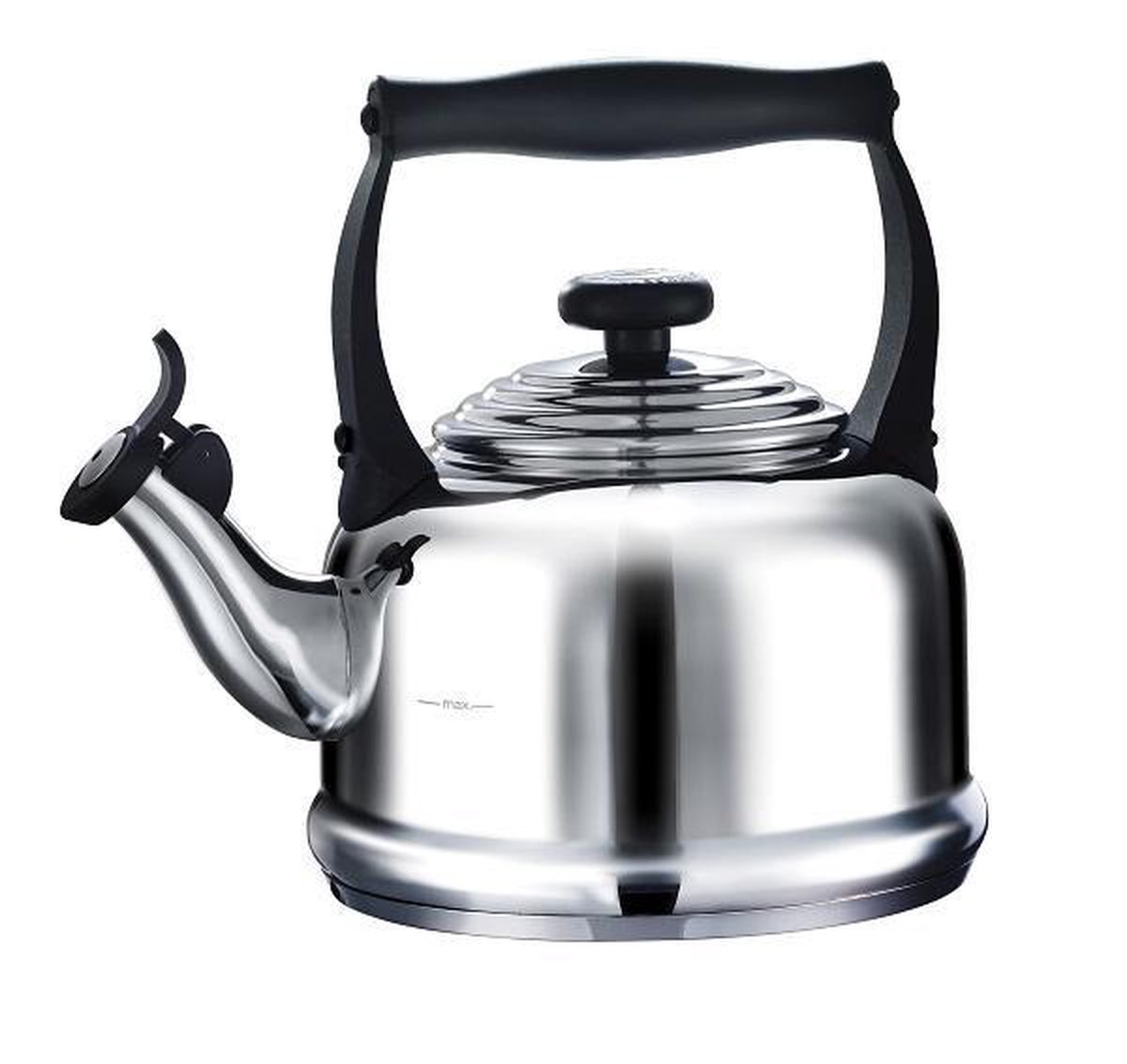 Le Creuset Fluitketels Tradition RVS