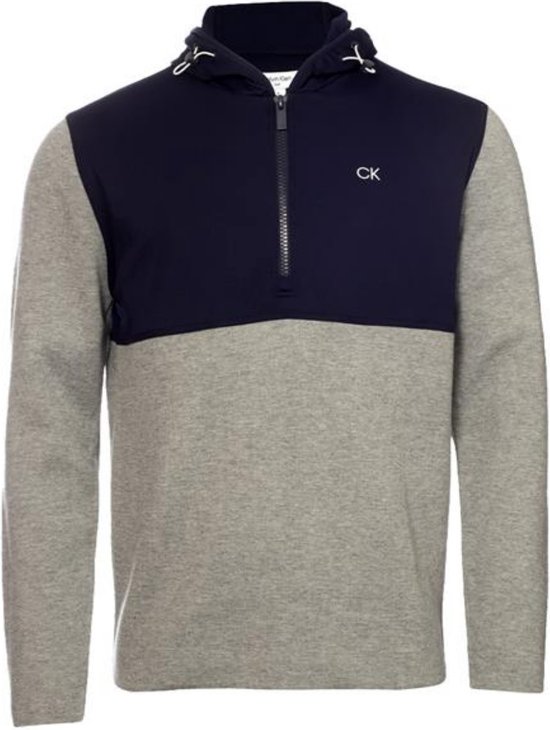 Calvin Klein Yosmite Hoody - Blauw/ Grijs - Maat M