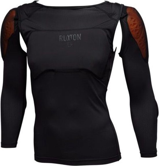 Race Face Ruxton Core Protection Jersey Stealth, zwart