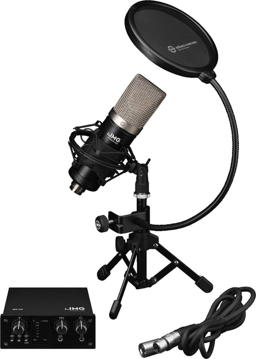 IMG StageLine PODCASTER-1 Zangmicrofoon