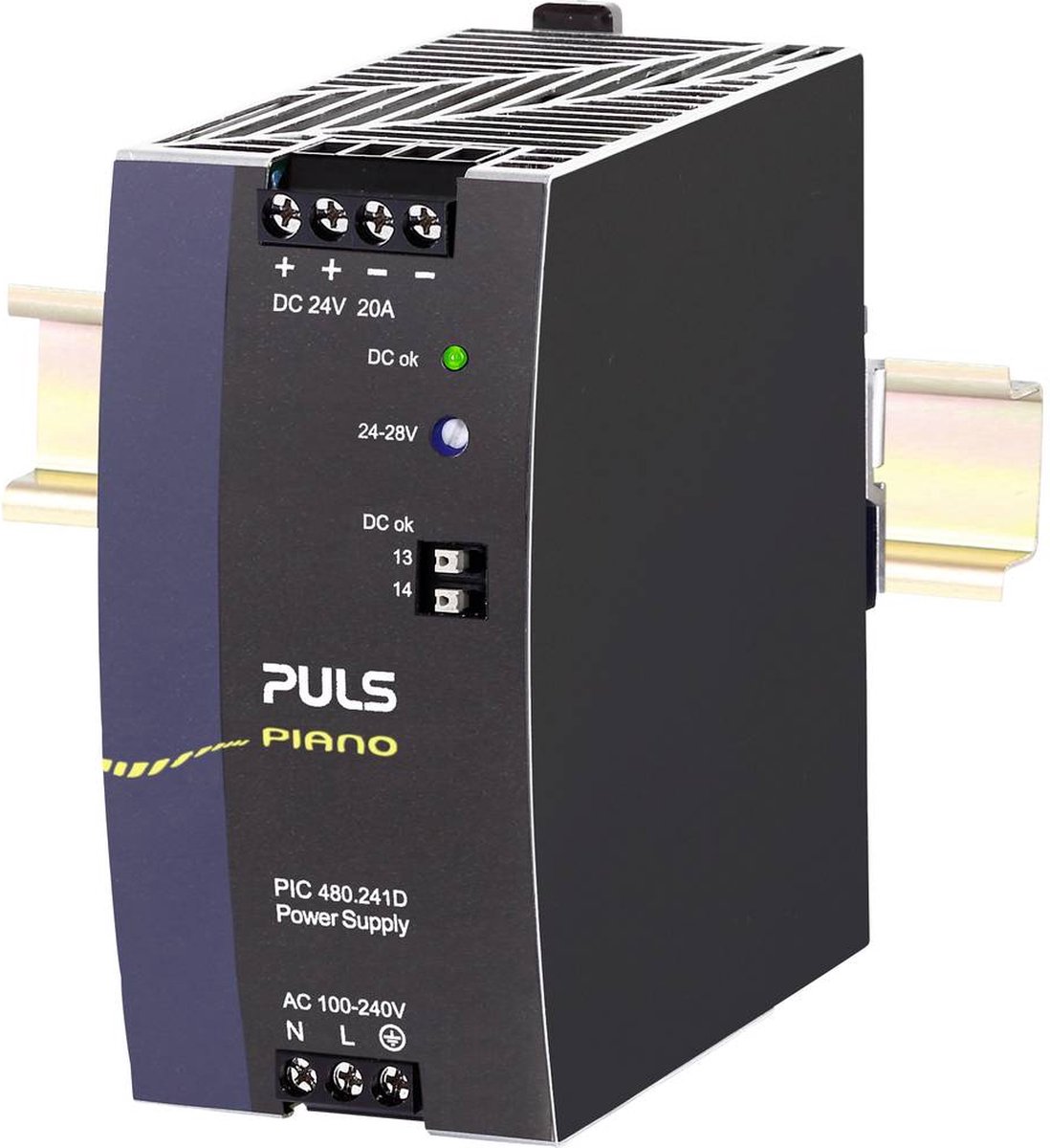 PULS Puls DIN-rail netvoeding 24 V/DC 480 W Inhoud: 1 stuk(s)