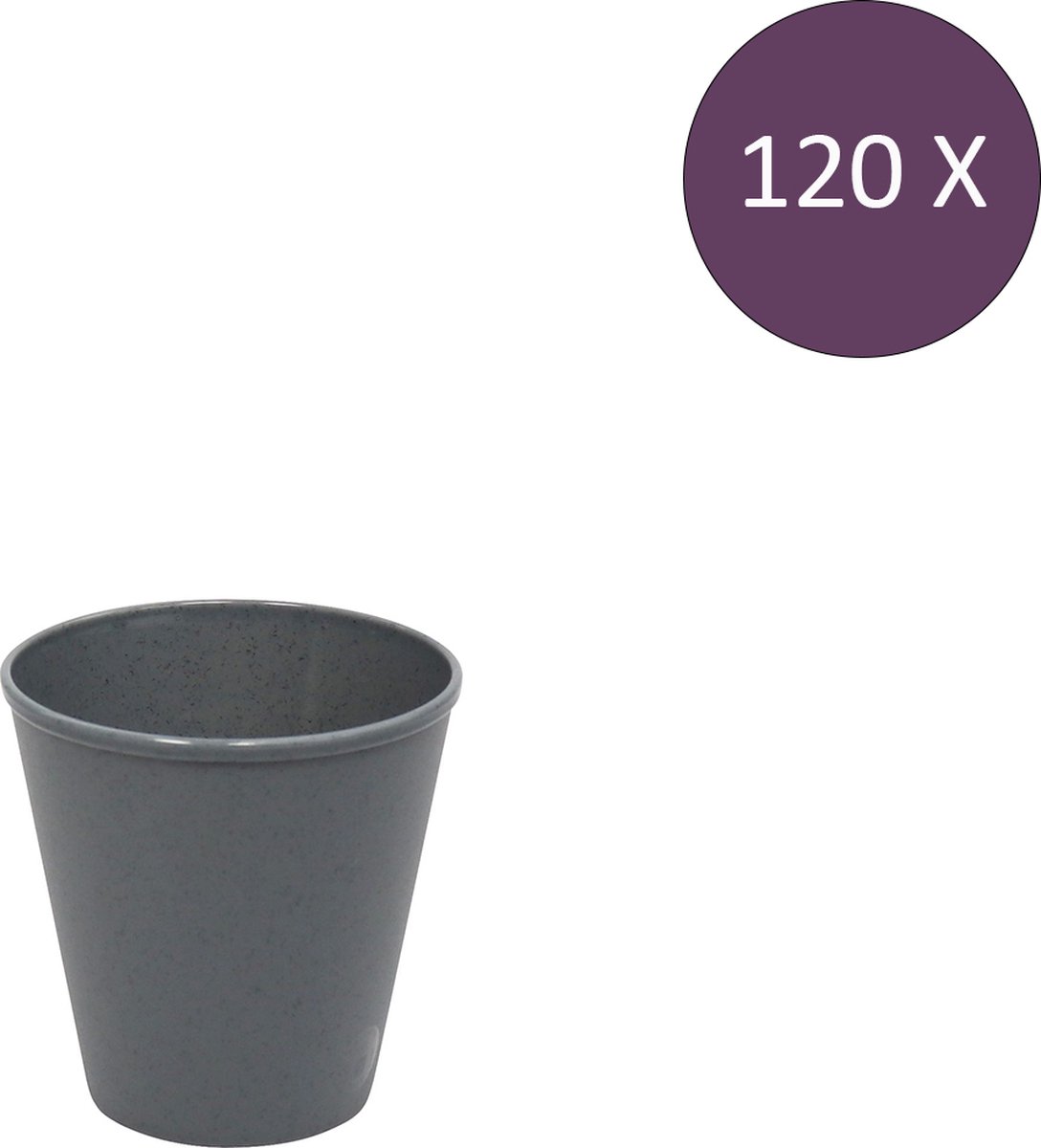 Drinkbeker 0,1 - Bulk verpakking - 120 stuks, Herbruikbaar - Cup LIGHT 0,1 - Koziol Move | Bio-Circulair