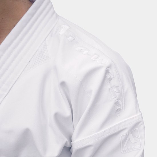 Arawaza kata-karatepak Black Diamond dames | WKF-approved | Wit (Maat: 180)