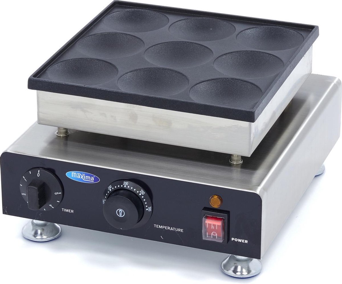 Pannenkoekplaat - Amerikaans - 9 Stuks - Ø 8 cm