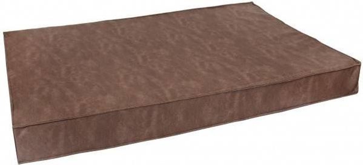 snObbs Texas Brown hondenmatras eco leder (140 x 85 cm)