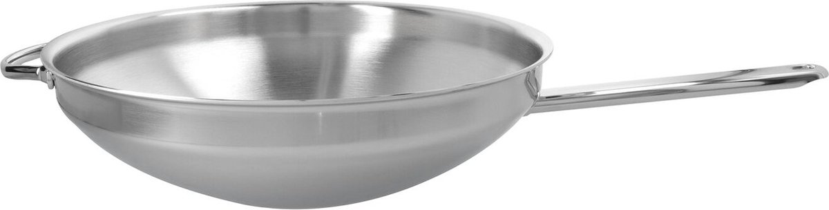 Demeyere Apollo 7 - Wok - 32 cm - Vlakke bodem - met gratis wokspaan