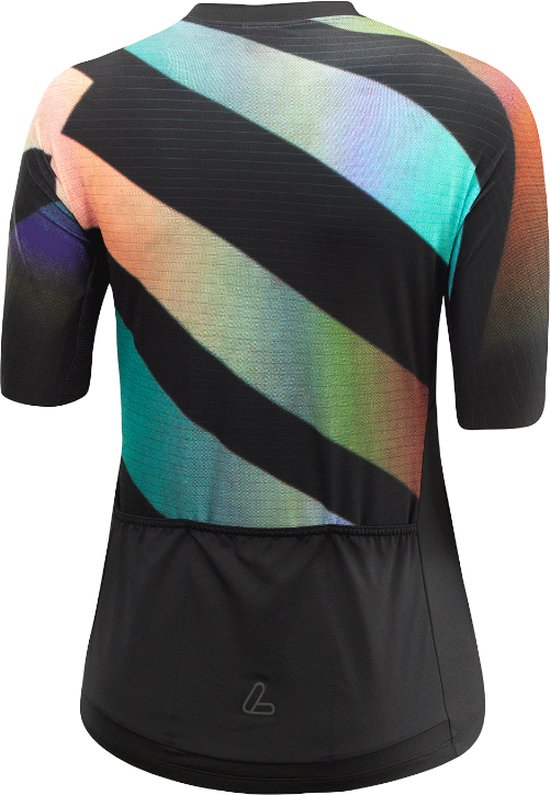 Loeffler fietsshirt korte mouwen W Bike Jersey FZ Statement - Zwart