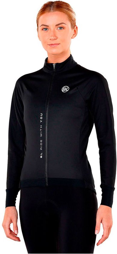 Bicycle Line Normandia-e Jersey Met Lange Mouwen Zwart S Vrouw