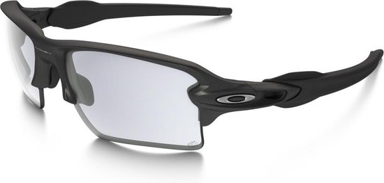 Oakley Flak 2.0 XL - Zonnebril - Steel / Clear Black Iridium Photocromatic