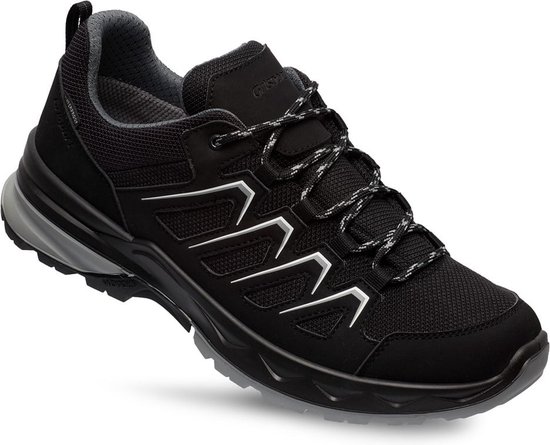Grisport Wega Low zwart wandelschoenen uni (14915-01)
