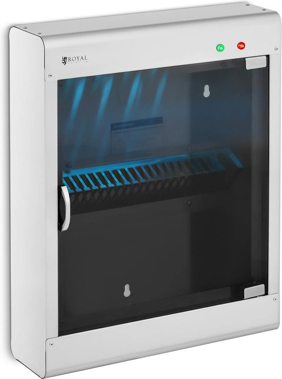Royal Catering Messterilisator - UV - 20 messen - roestvrij staal