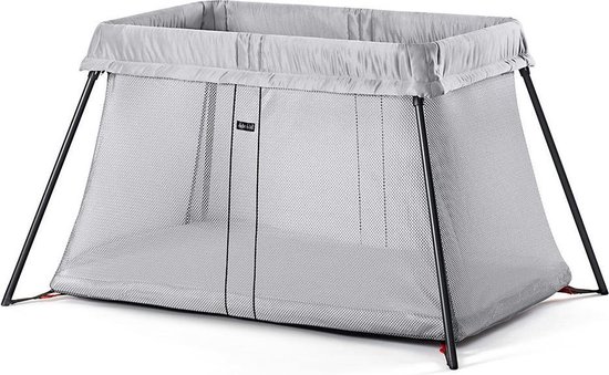 BabyBjörn Reisbedje Light - Zilver