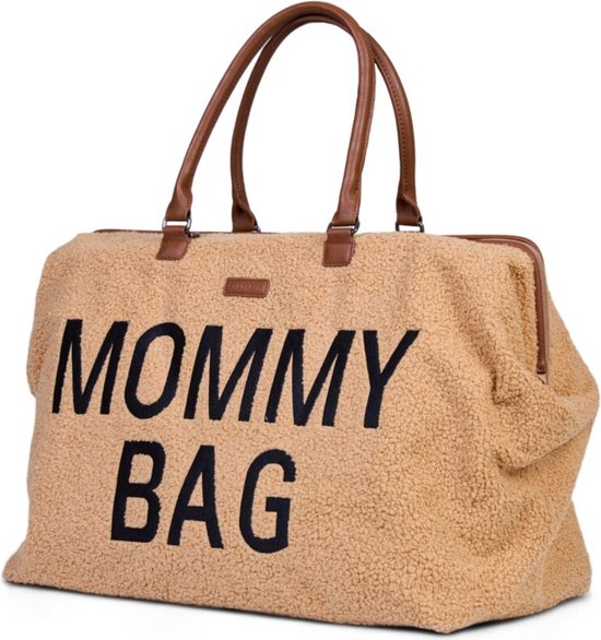 Childhome Mommy Bag ® - Verzorgingstas - Teddy - Beige