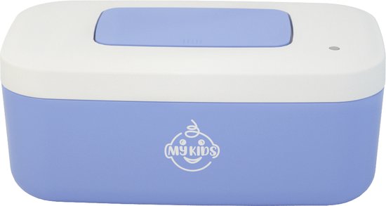 MyKids Billendoekjes Verwarmer - Billendoekjesdoos - Blauw - Incl. gratis hydrofiel doekje