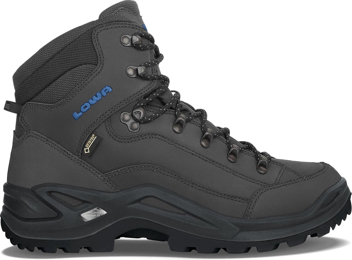 Lowa Renegade GTX® Mid - Wandelschoenen Heren Anthracite / Steelblue 46