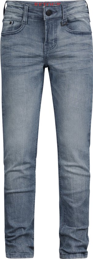 Retour jeans Wulf storm blue Jongens Jeans - medium blue denim - Maat 146