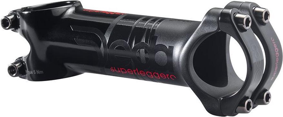 STUURPEN SUPERLEGGERO 140MM POLISH ON BLACK
