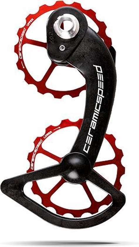 Ceramicspeed Oversized Pulley Wheel System Shimano 10 + 11S Alloy Rood Coated