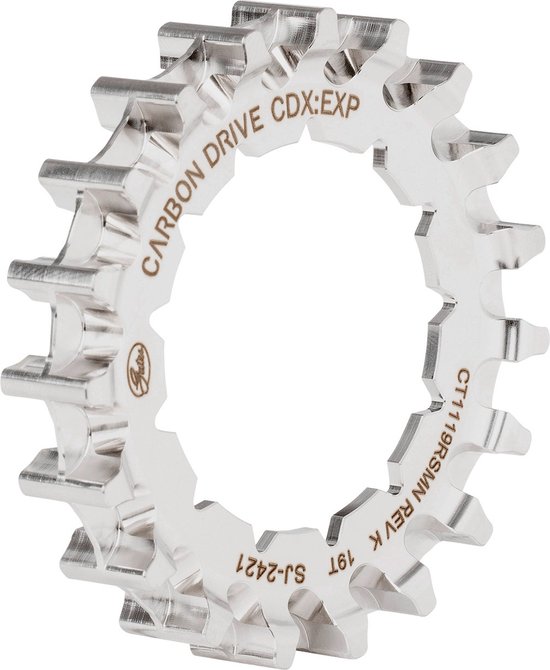 Gates CDX achtertandwiel 19 tands Rohloff Splined