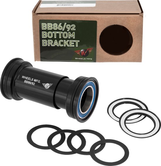 TRAPAS PRESSFIT BB86/92 SHIMANO - ABEC-3 - ZWART