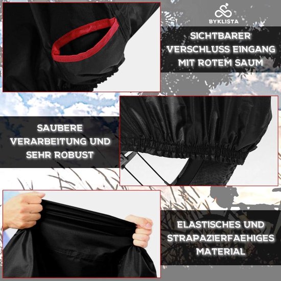 Premium fietshoes – waterdicht winddicht – stormvast – duurzaam – hoes voor fiets