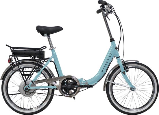 Villette le Balade, elektrische vouwfiets, 1 speed, blauw