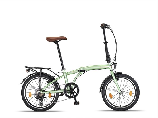 PACTO TEN FOLDING BIKE MINT 6v VOUWFIETS PLOOIFIETS SHIMANO 20 inch