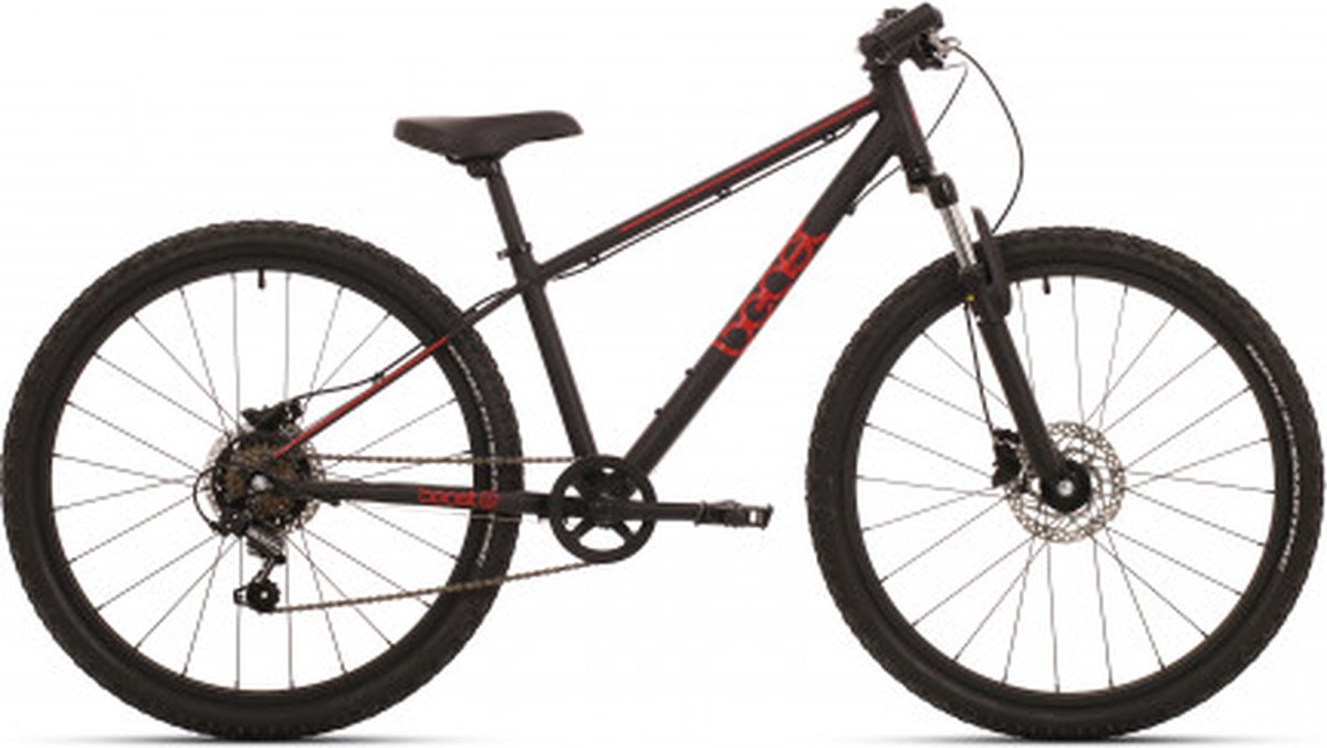 Fiets bfk 26 the beast mtb 6v v-brake zwart/rood
