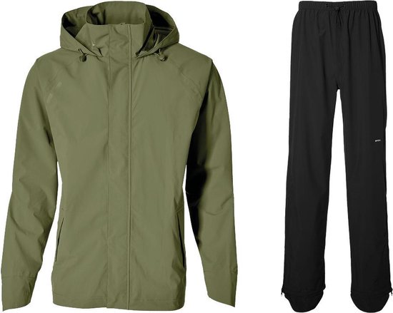 Basil Hoga Unisex Regenpak - Groen - Maat L