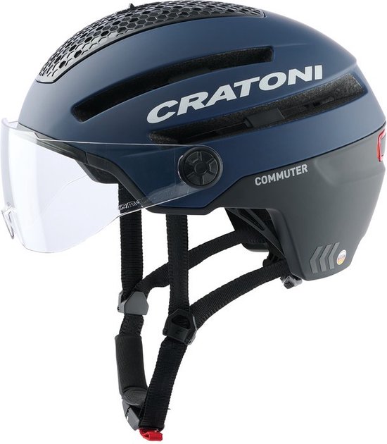 Helm Cratoni Commuter - speedpedelec NTA 8776 - blue matt M-L