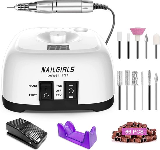nagelvijl elektrisch / nail file electric / Nagelfrees voor gelnagels, nagelfrees, elektrische nagelvijl, elektrische freesmachine, nagelmachine, professioneel