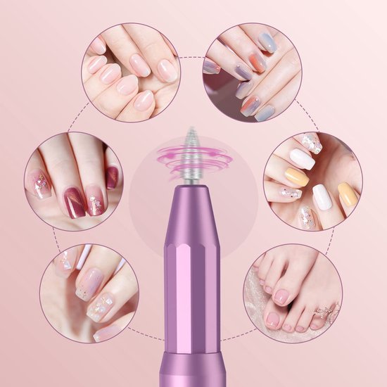 Nagelfrees – Nagelvijl – Elektrische Nagelvijl – Automatische Nagelvijl – Manicure en Pedicure – Nagelsalon  - Electric nail file