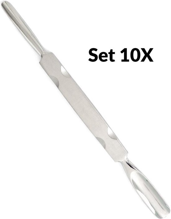 Manicure Instrument - Dubbelzijdige Bokkepootje | Set 10X | PZ-300